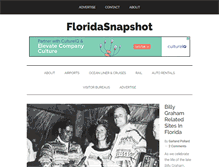 Tablet Screenshot of floridasnapshot.com